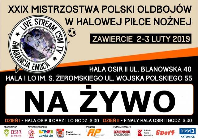 Zdjęcie: XXIX Mistrzostwa Polski Oldbojów w Halowej Piłce ...